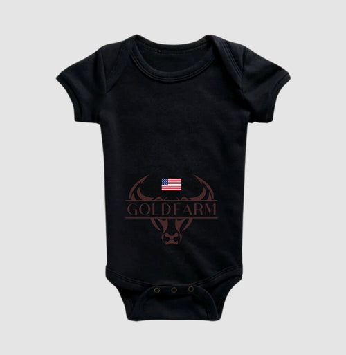 Body Infantil Gold Farm